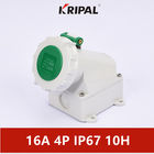 IP67 16A 32A 3 Pole industrieller Aufputzmontage-Sockel-Ausgang Iecs