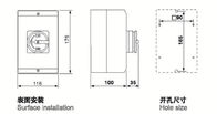Der drehbare Lasts-Isolierungs-Schalter Iecs 50A 230-440V IP65 imprägniern