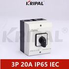 Wechsel-Nocken-Schalter 20A 3Pole IP65 manueller sicher und zuverlässig
