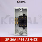Australischer Standard wasserdichten Trennschalters IP66 2P 20A 440V