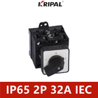 Dreiphasen- manueller IP65 Wechselschalter Iec Standard-32A 40A