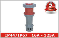16A 32A 125A imprägniern Erweiterungs-Sockel-industriellen Koppler IP44 IP67