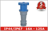 125 industrieller Behälter-Gerätestecker 3P 4P 5P des Ampere-IP67