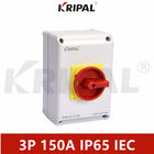 3P 150A IP65 230V den Wechsel-Isolator-Schalter zuschließend wasserdicht