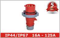 400V 3 Phase Pin und industrieller Sockel des Ärmel-industrieller Stecker-16A 32A 63A 125A