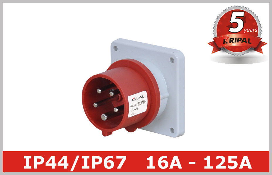 Wasserdichter Pin IP67 und Ärmel-Stecker Dreiphasen-Iec nicht-metallisch