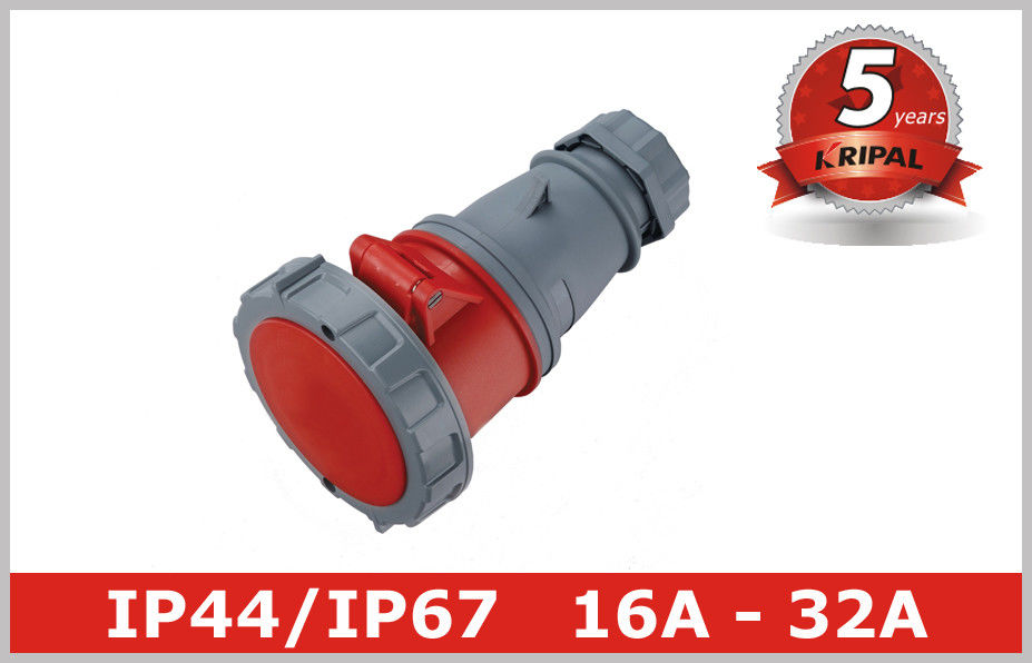 Koppler-Verbindungsstück Pin- und Ärmel-Stecker-Wirtschaftsmacht-Sockel-IP44 IP67